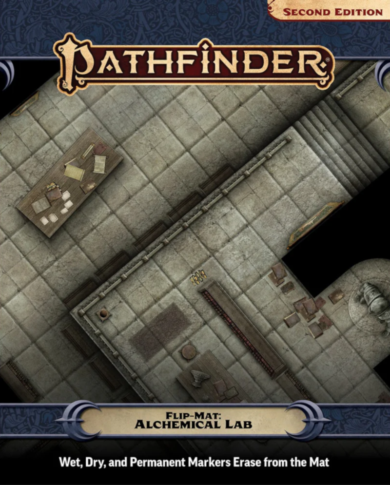 Pathfinder Flip-Mat Alchemical Lab cover