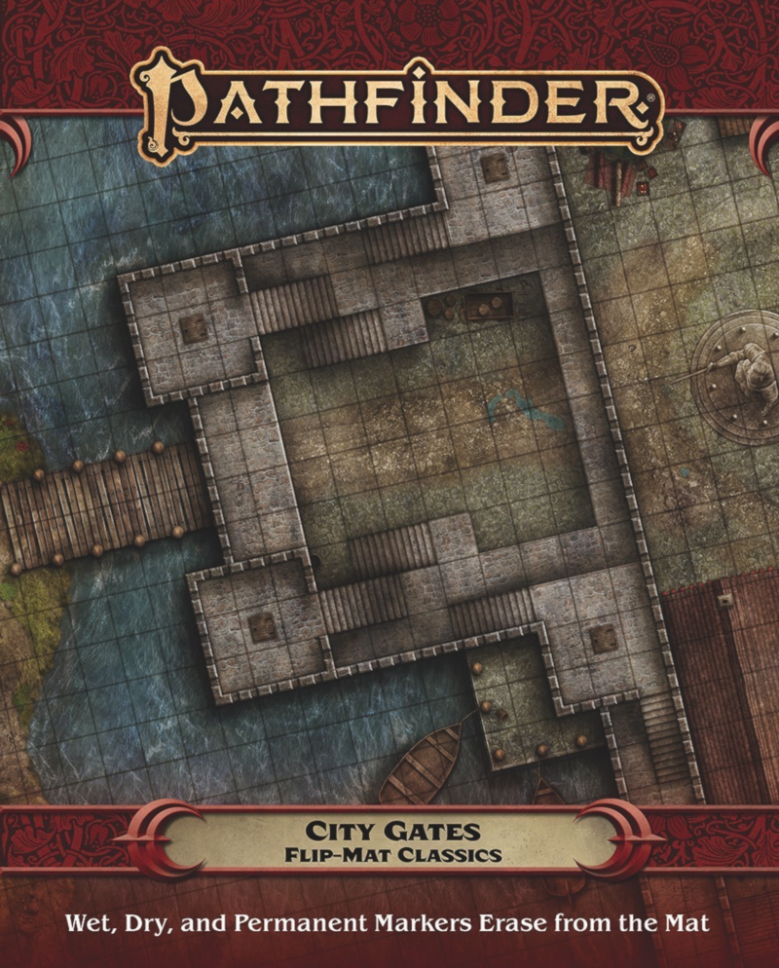 Pathfinder Flip-Mat Classic City Gates
