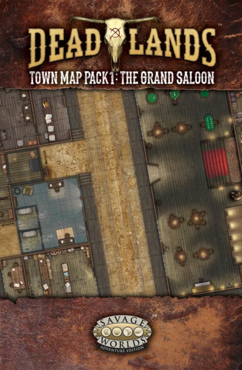 Deadlands Map Pack 1 Saloon