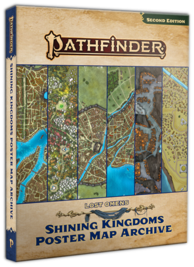 Shining Kingdoms Poster Map Archive