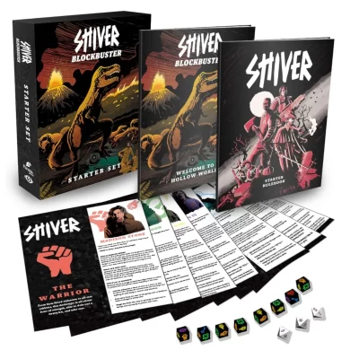 Shiver Blockbuster Starter Set contents