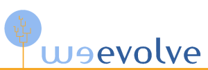 We Evolve logo