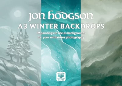 Winter Backdrops A3