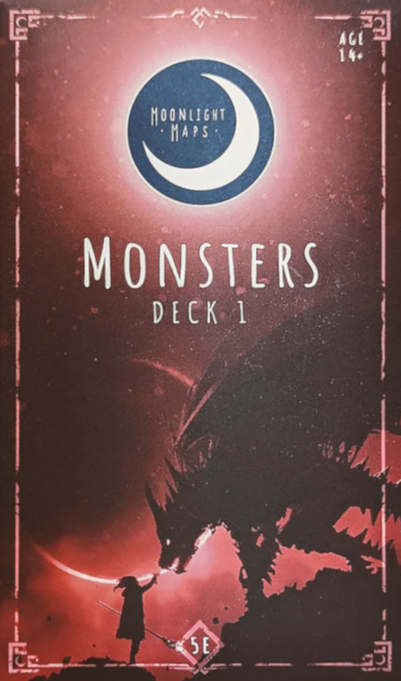 Moonlight Maps Monsters Deck 1