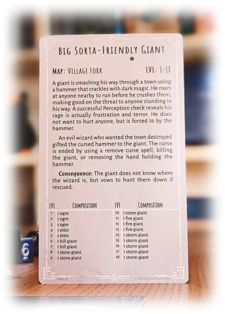 Mystery Encounter Deck Example