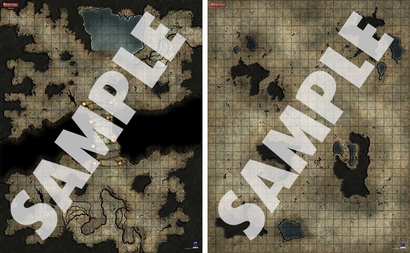 Pathfinder Flip-Mat Classics Darklands examples