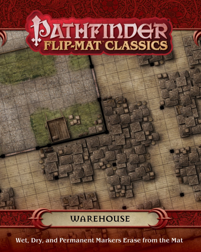 Pathfinder Flip-Mat Classics Warehouse
