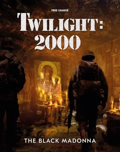 Black Madonna for Twilight 2000 cover art