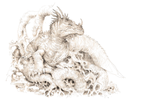 Book of Beasts Art Example