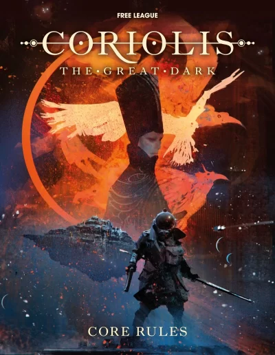 Coriolis - The Great Dark core rulebook cover art