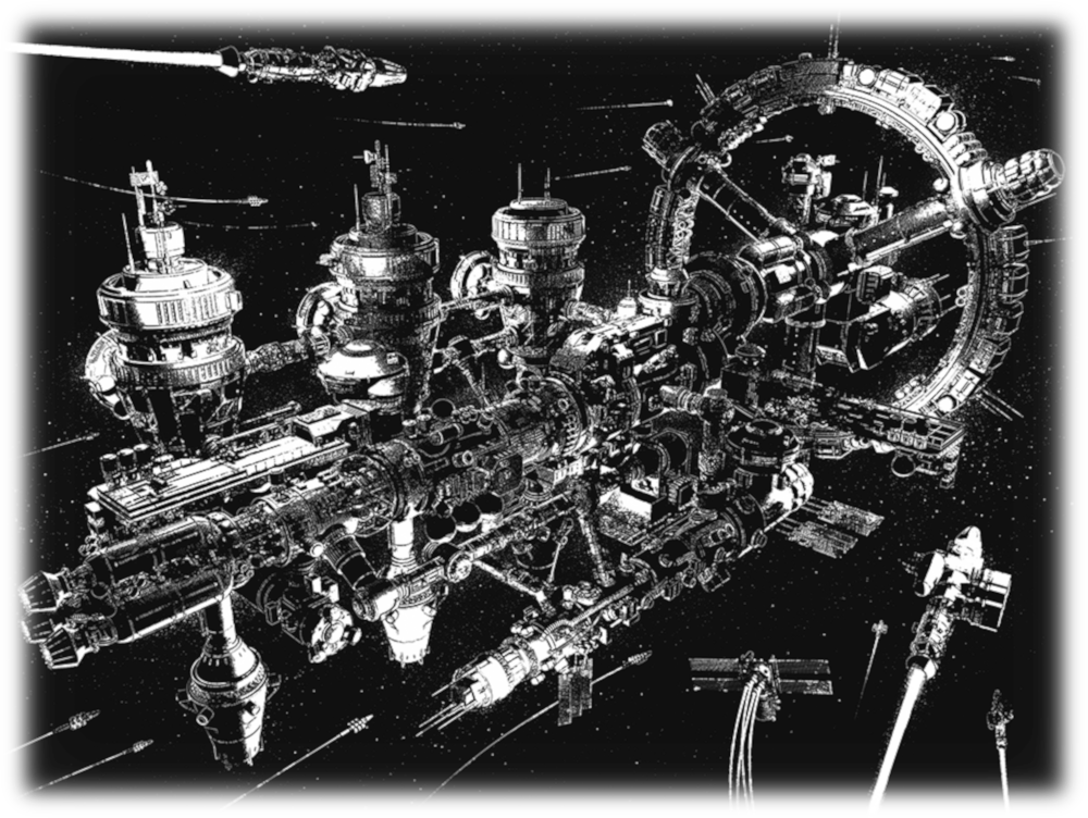 Dead in Space art example