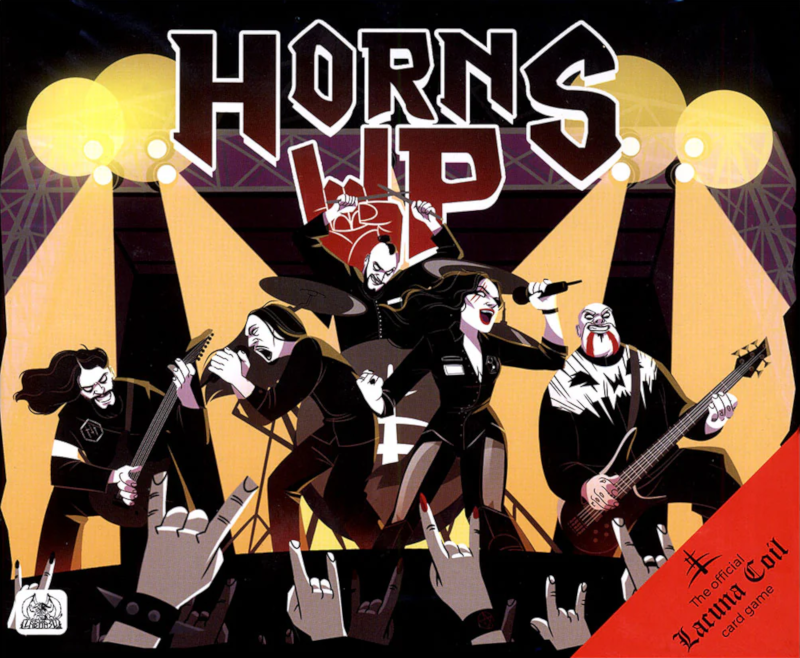 Horns Up! Card Game Box Art