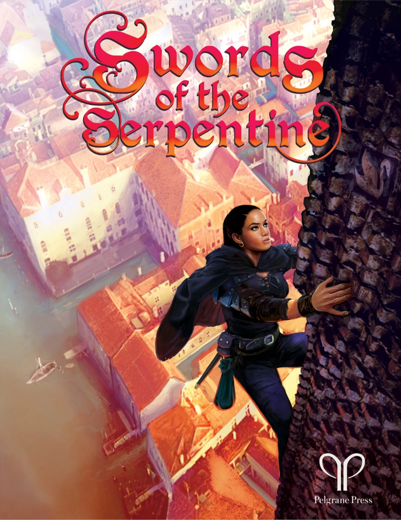 Swords of the Serpentine Core Rulebook Cover
