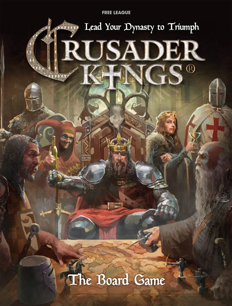 Crusader Kings Board Game box art