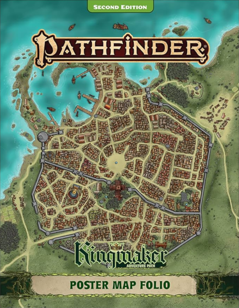 Kingmaker Poster Map Folio cover