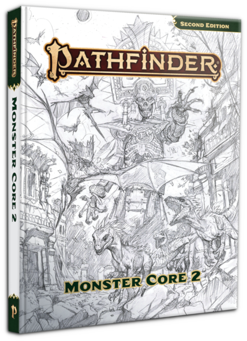 Monster Core 2 Sketch Cover