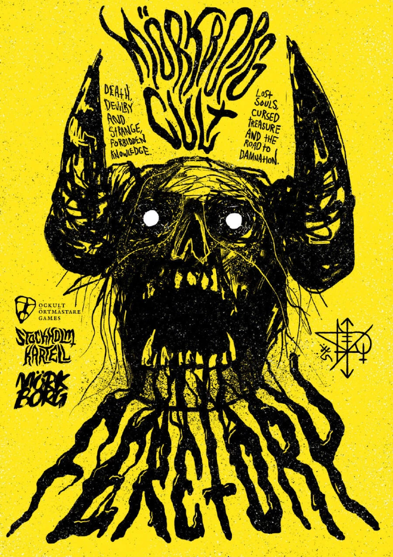 Mork Borg Cult Feretory cover