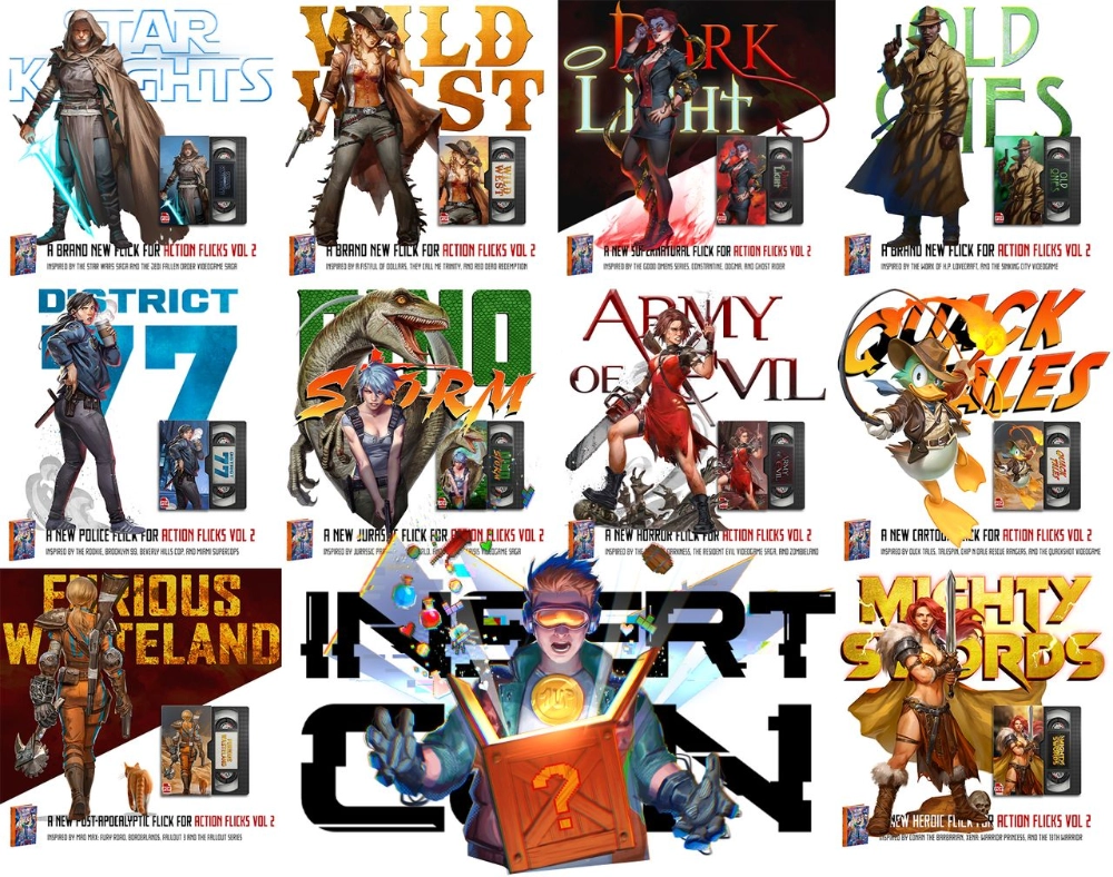 Outgunned Action Flicks Vol 2 All Settings