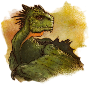 Path of Glory Dragon character