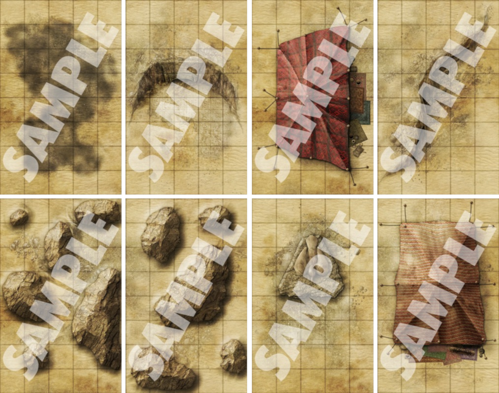Pathfinder Map-Pack Desert Sites examples