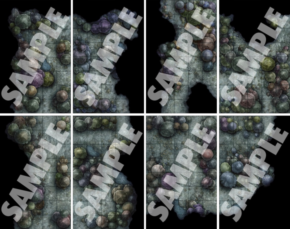 Pathfinder Map-Pack Fungus Forest examples