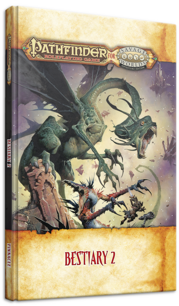 Pathfinder for Savage Worlds Bestiary 2 book