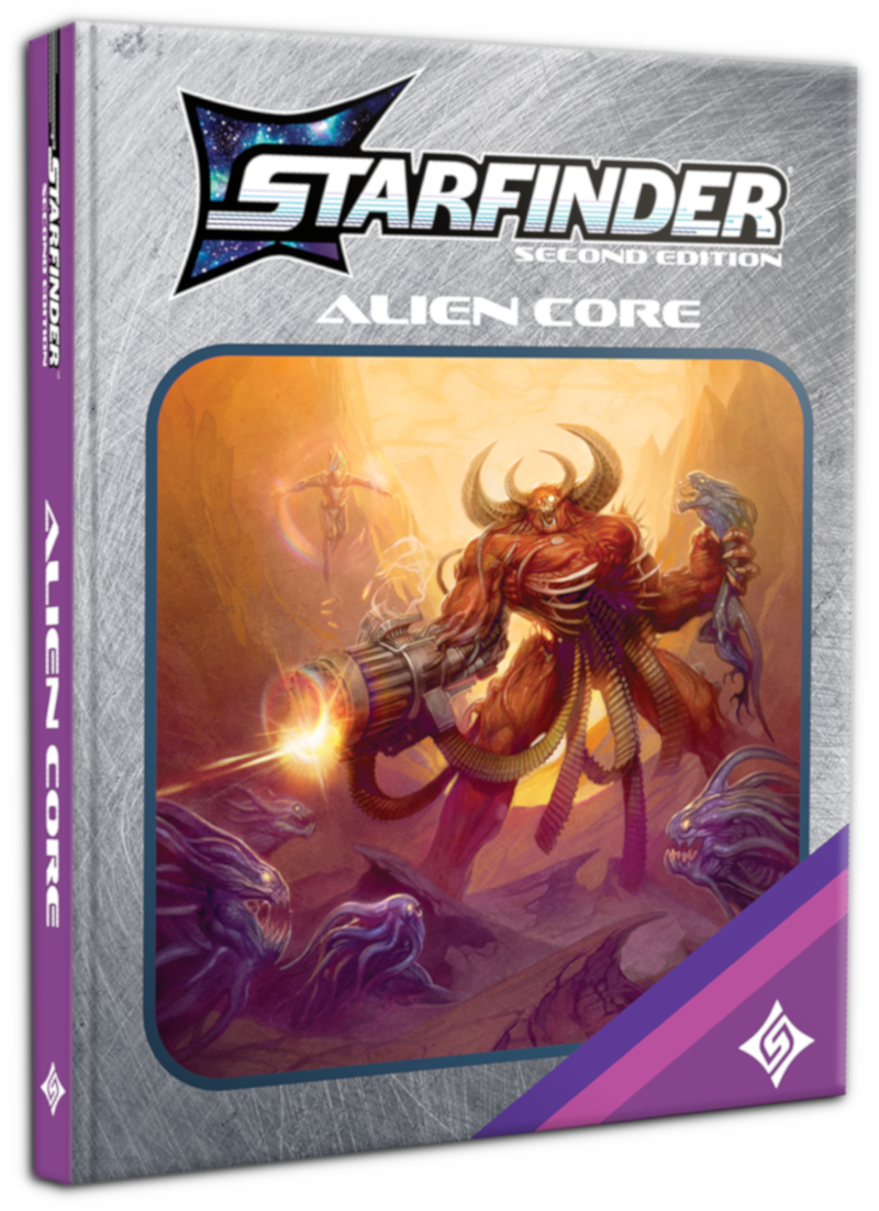 Starfinder Second Edition Alien Core retailer cover