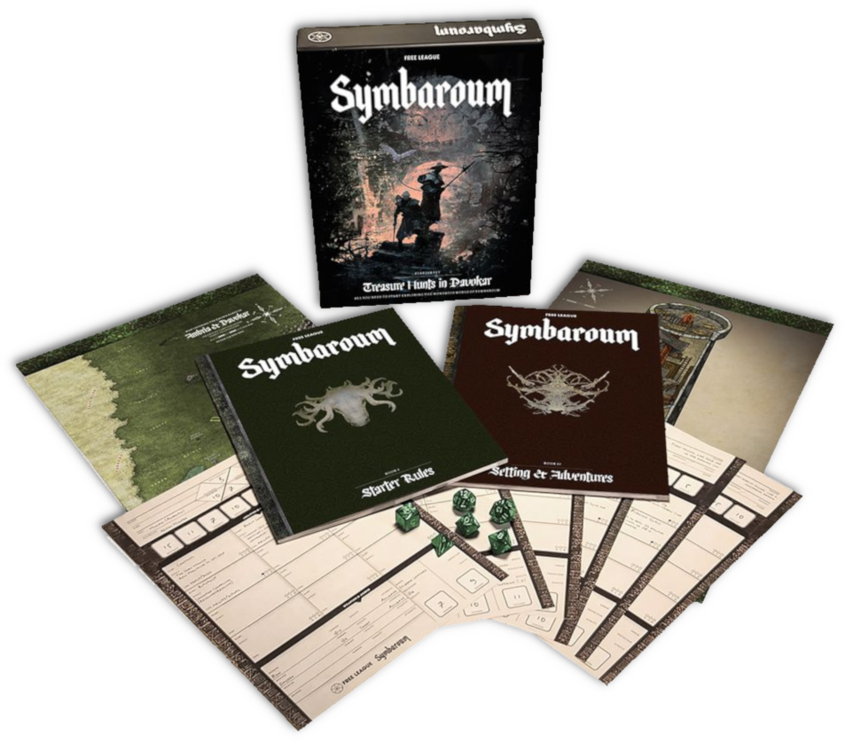 Symbaroum Starter Set Contents