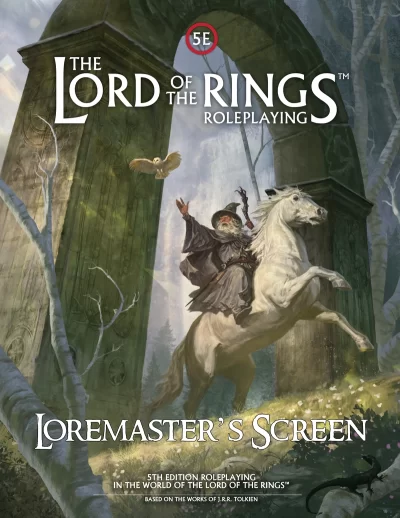 The Lord of the Rings Roleplaying 5E Loremaster's Screen