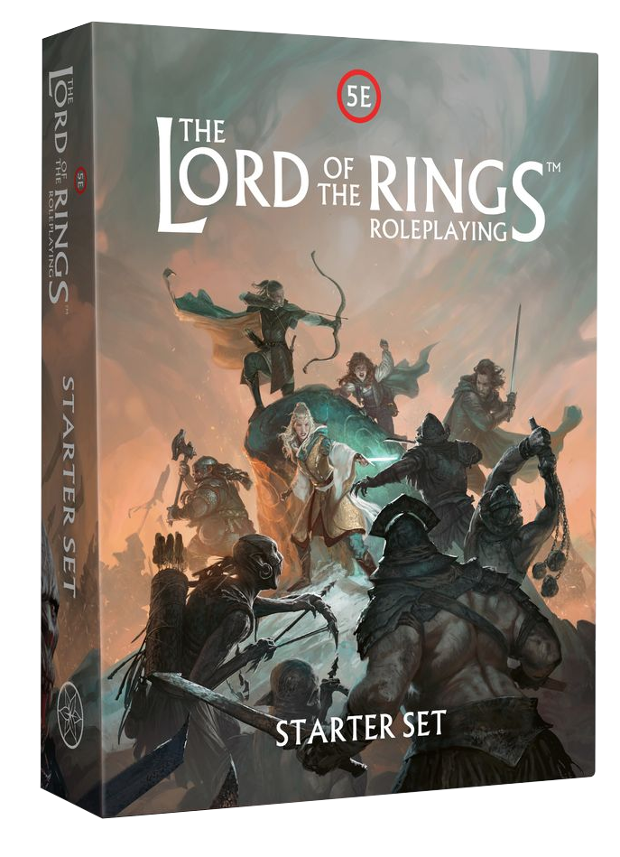 The Lord of the Rings Roleplaying Starter Set box