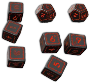 The One Ring RPG Black Dice