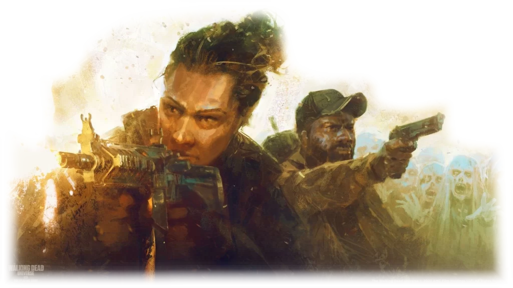 Walking Dead Core Rulebook Art Example