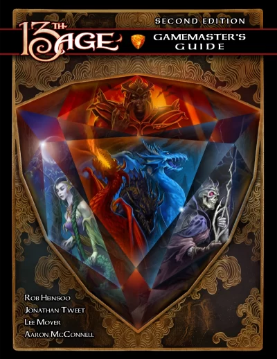13th Age 2nd Edition Gamemasters Guide cover art