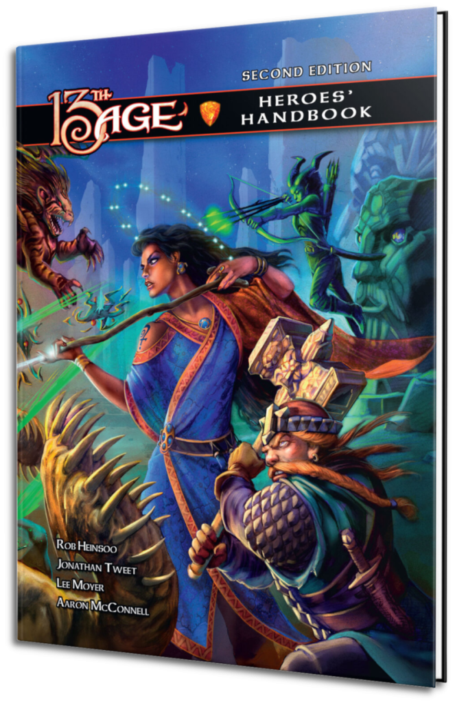 13th Age 2nd Edition Heroes Handbook book image