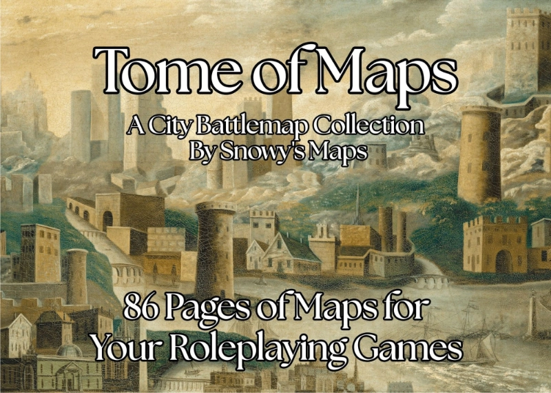 Tome of Maps City Edition Cover
