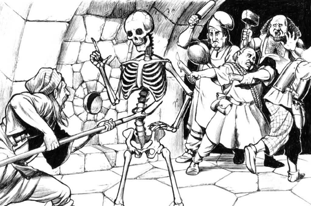 Dungeon Crawl Classics Art Example