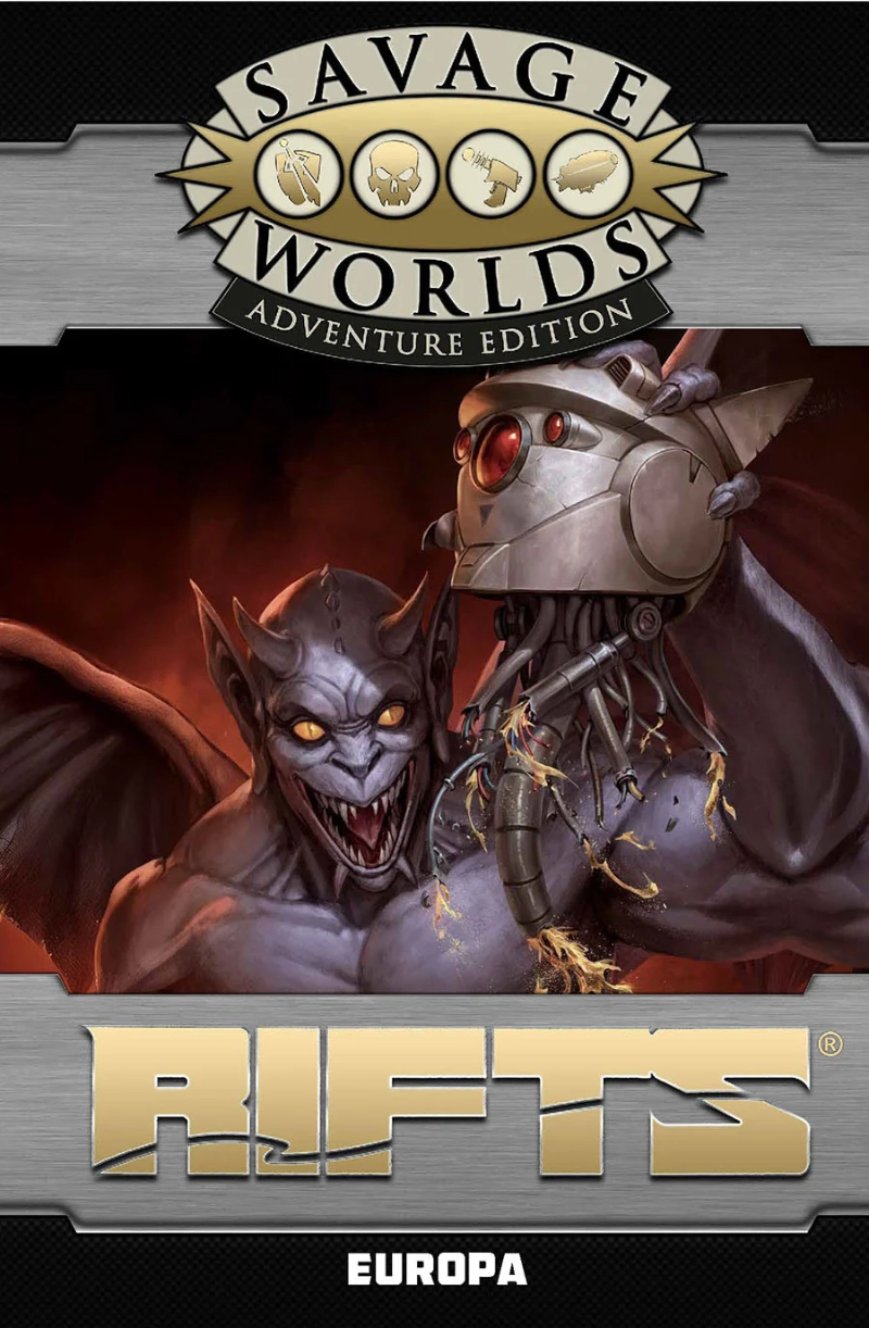 Rifts Europa for Savage Worlds cover