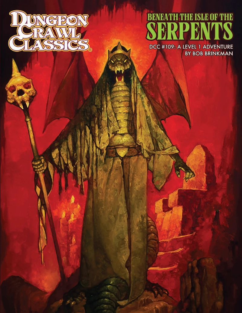 DCC #109 Beneath the Isle of the Serpents