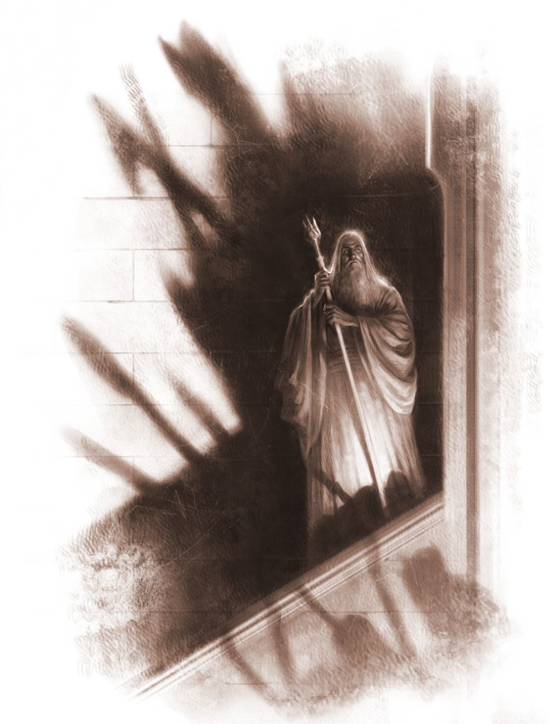 Hands of the White Wizard art example