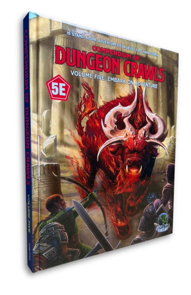 5E Compendium of Dungeon Crawls Volume 5 book
