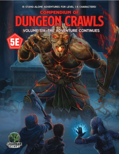 5E Compendium of Dungeon Crawls Volume 6 cover