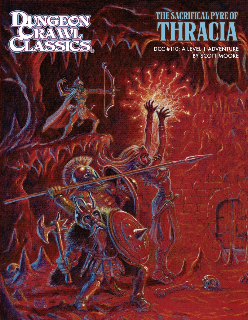 DCC #110 The Sacrificial Pyre of Thracia