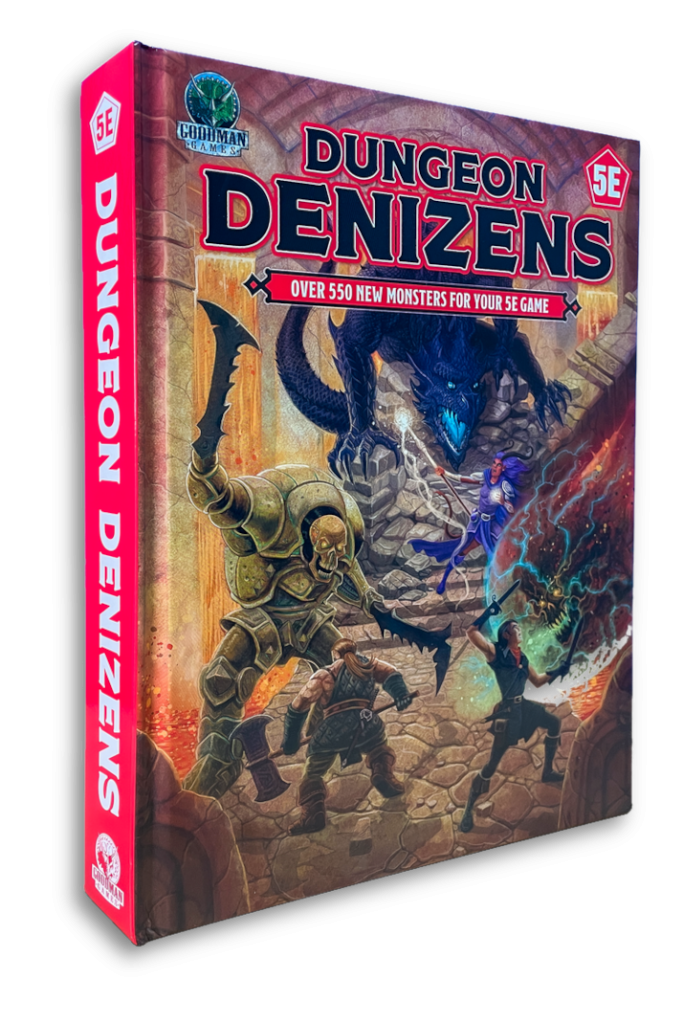 Dungeon Denizens 5E D&D book