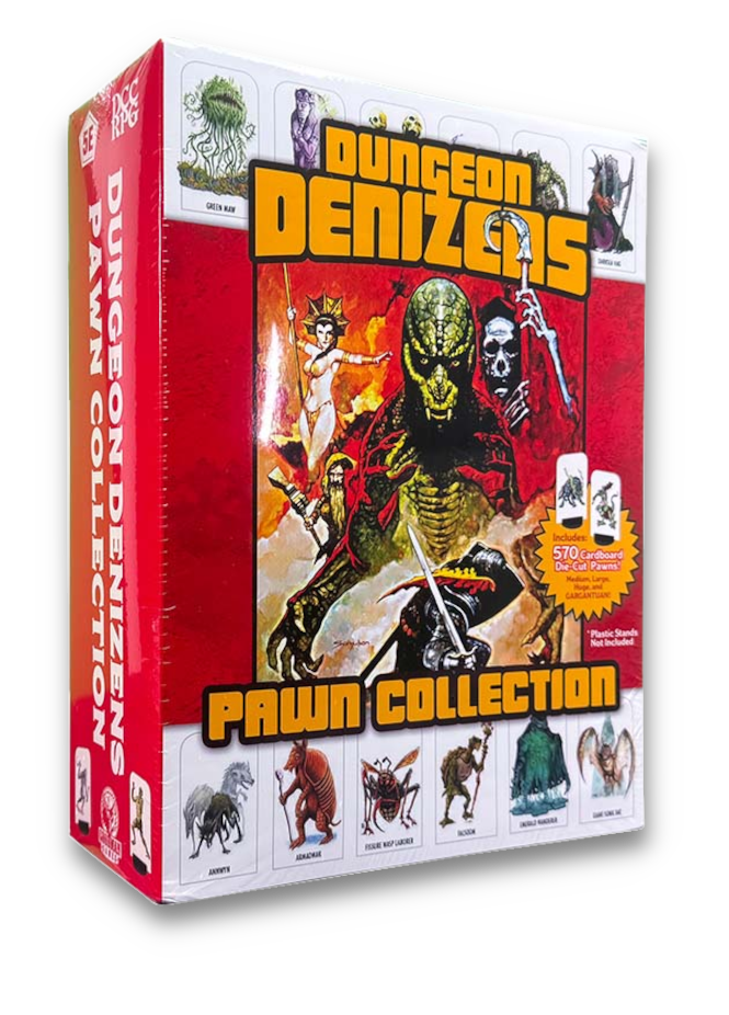 Dungeon Denizens Pawns box