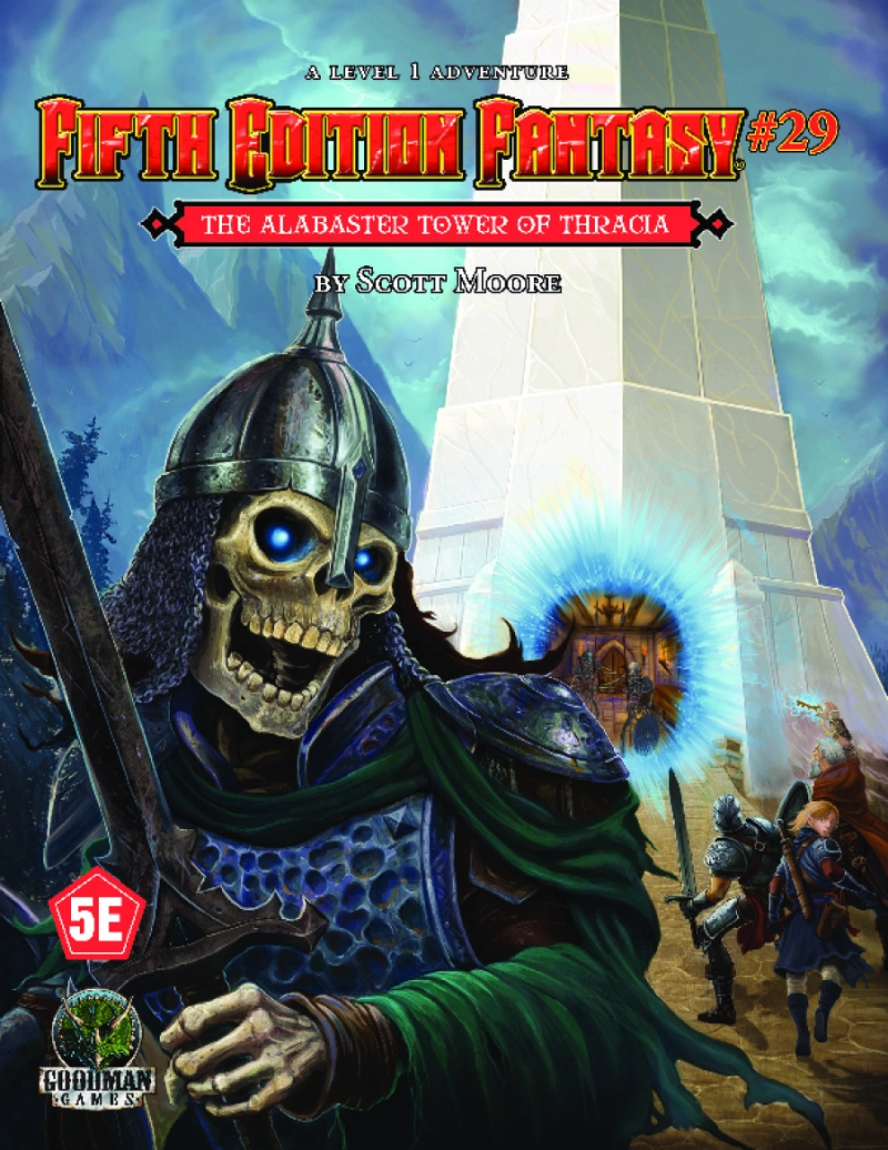 Fifth Edition Fantasy #29 The Alabaster Tower of Thracia