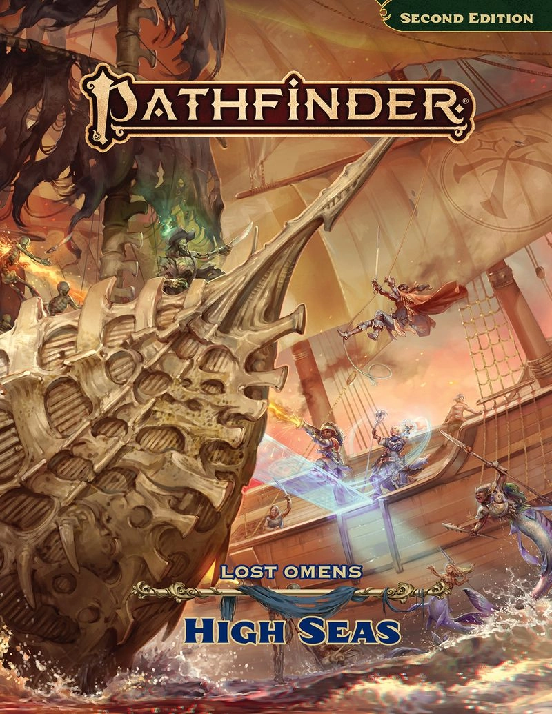 Lost Omens high Seas cover