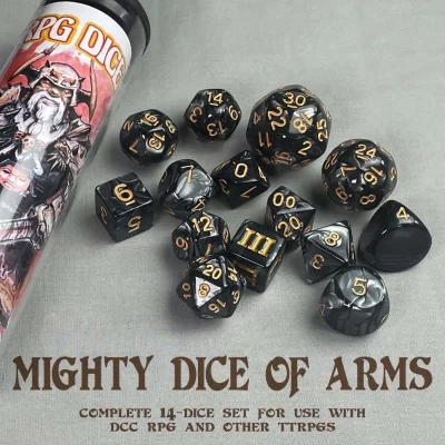 Mighty Dice of Arms for Dungeon Crawl Classics