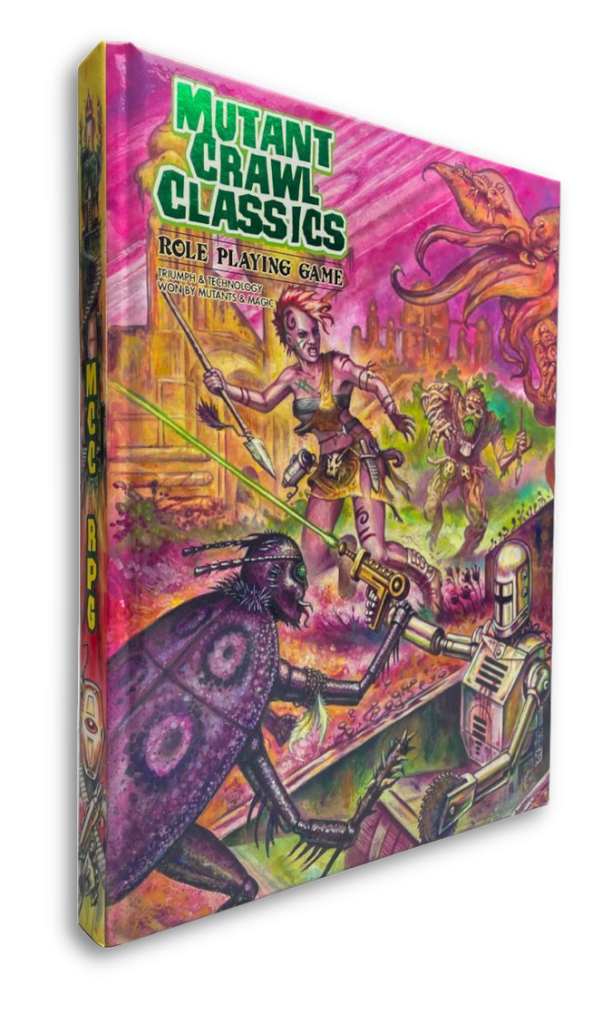 Mutant Crawl Classics Core Rulebook book