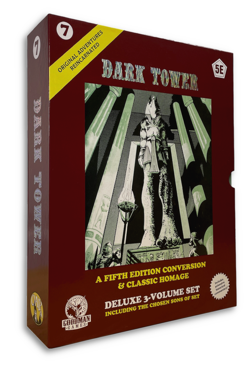 Original Adventures Reincarnated #7 Dark Tower 5E slipcase