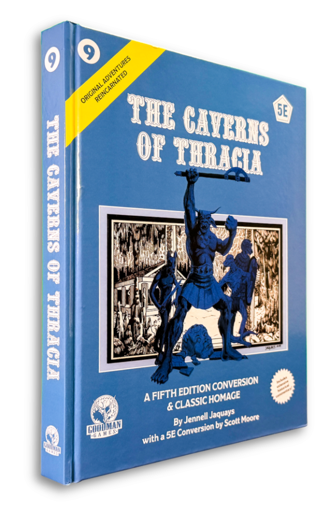 Original Adventures Reincarnated #9 Caverns of Thracia book